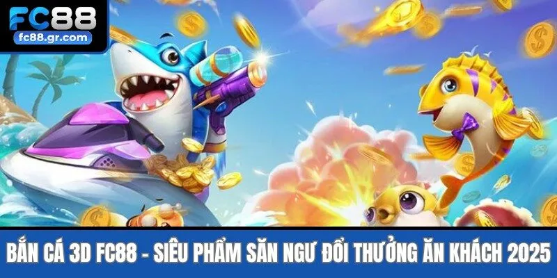 Bắn Cá 3D Fc88 - Siêu Phẩm Săn Ngư Đổi Thưởng Ăn Khách 2025